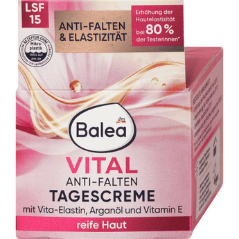 Anti Falten Gesichtscreme Vital LSF15, 50 ml Anti Age by Balea – Available at VivaVoss