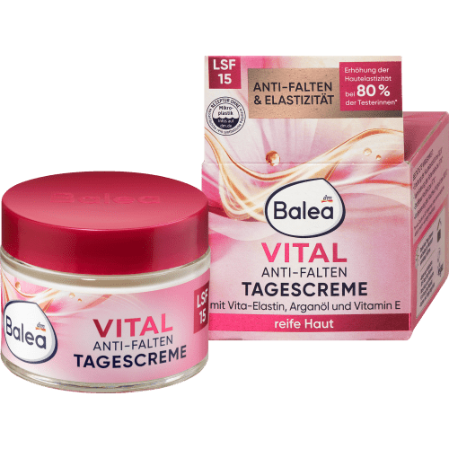Anti Falten Gesichtscreme Vital LSF15, 50 ml Anti Age by Balea – Available at VivaVoss