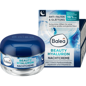 Anti Falten Nachtcreme Beauty Hyaluron, 50 ml Anti Age by Balea – Available at VivaVoss