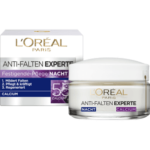 Anti Falten Nachtcreme Experte 55+, 50 ml Anti Age by L'ORÉAL PARIS – Available at VivaVoss