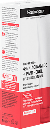 Anti Pickel Gesichtsgel Niacinamide+Panthenol Neutrogena