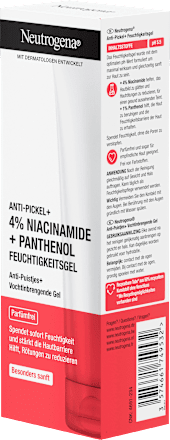 Anti Pickel Gesichtsgel Niacinamide+Panthenol Neutrogena
