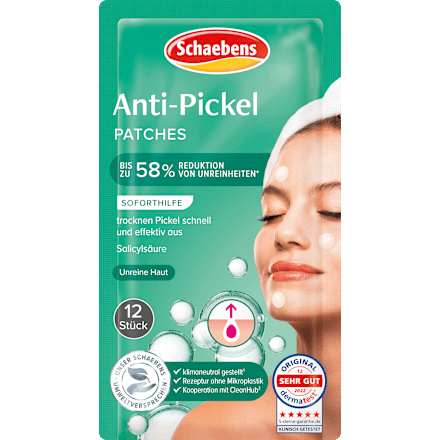 Anti Pickel Patches unreine Haut Schaebens