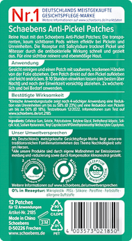 Anti Pickel Patches unreine Haut Schaebens
