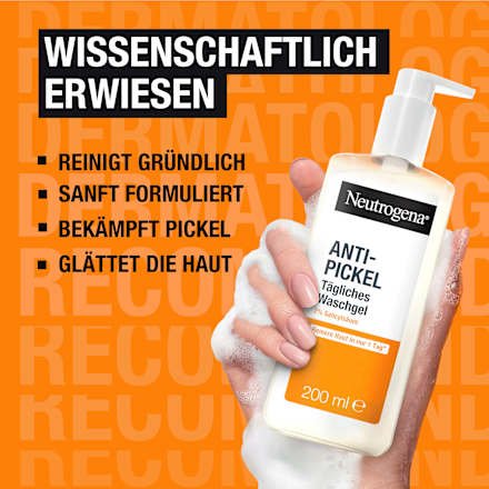 Anti-Pimple Cleansing Gel, 200 ml by Neutrogena – VivaVoss