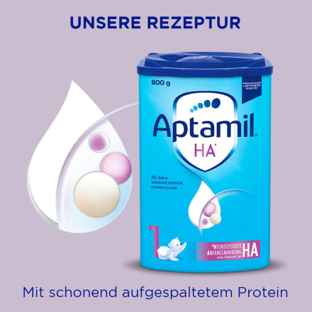 Anfangsmilch HA1 von Geburt an, 0,8 kg