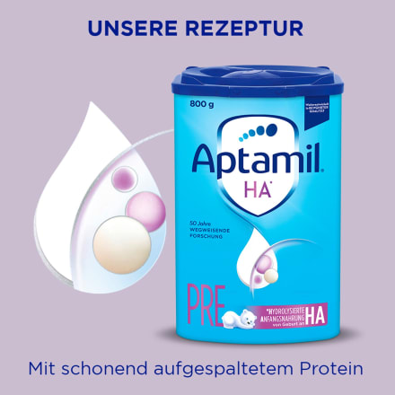 Anfangsmilch Pre HA von Geburt an, 0,8 kg