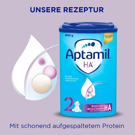 Folgemilch 2 HA nach dem 6. Monat, 800 g