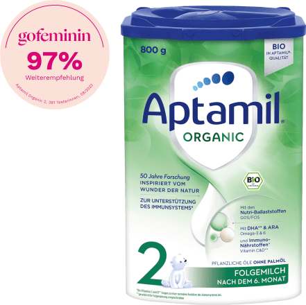 Folgemilch 2 Organic nach dem 6. Monat, 800 g