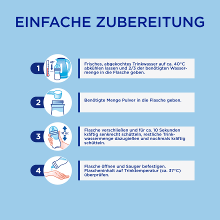 Folgemilch 2 Pronutra nach dem 6. Monat, 1,2 kg