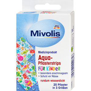 Aqua-Pflasterstrips für Kinder Mivolis