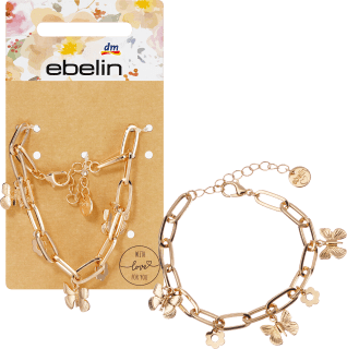 Armband Schmetterling Gold - Optik, 1 St - VivaVoss