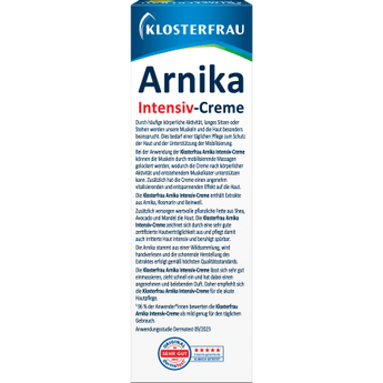 Arnika Intensiv - Creme, 100 ml - VivaVoss