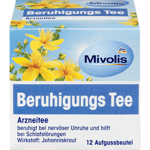 Arzneitee, Beruhigungs Tee (12 Beutel) Mivolis