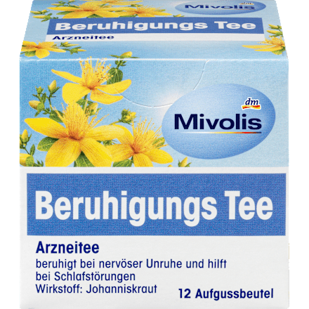 Arzneitee, Beruhigungs Tee (12 Beutel) Mivolis