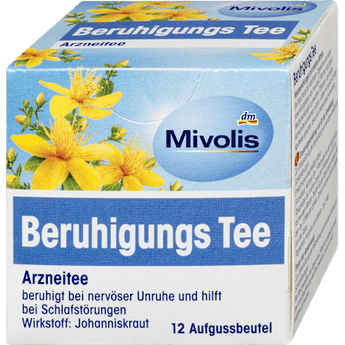 Arzneitee, Beruhigungs Tee (12 Beutel) Mivolis