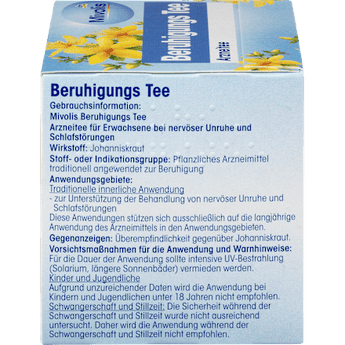 Arzneitee, Beruhigungs Tee (12 Beutel) Mivolis