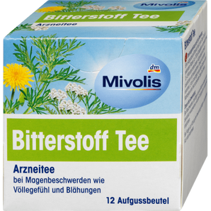 Arzneitee, Bitterstoff Tee (12 Beutel), 21 g - VivaVoss