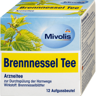 Arzneitee, Brennnessel Tee (12 Beutel), 21,6 g - VivaVoss