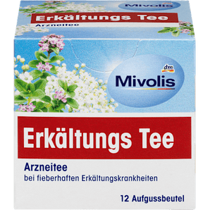 Arzneitee, Erkältungs Tee (12 Beutel) Mivolis