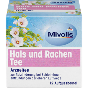 Arzneitee, Hals & Rachen Tee (12 Beutel) Mivolis