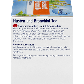 Arzneitee, Husten & Bronchial Tee (12 Beutel) Mivolis
