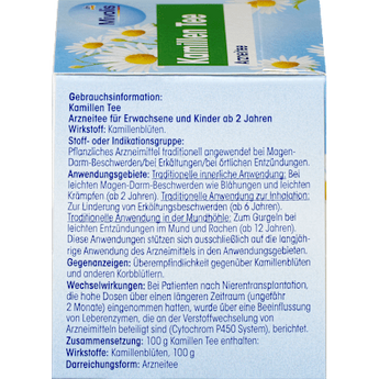Arzneitee, Kamillen Tee (12 Beutel) Mivolis