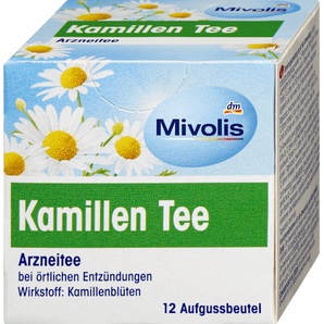 Arzneitee, Kamillen Tee (12 Beutel) Mivolis