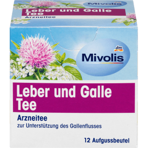 Arzneitee, Leber & galle Tee (12 Beutel), 21 g - VivaVoss