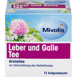 Arzneitee, Leber & galle Tee (12 Beutel), 21 g - VivaVoss