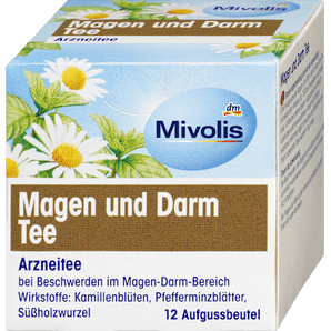 Arzneitee, Magen & Darm Tee (12 Beutel) Mivolis