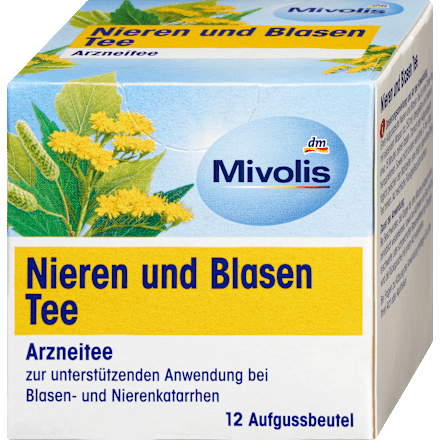 Arzneitee, Nieren & Blasen Tee (12 Beutel) Mivolis