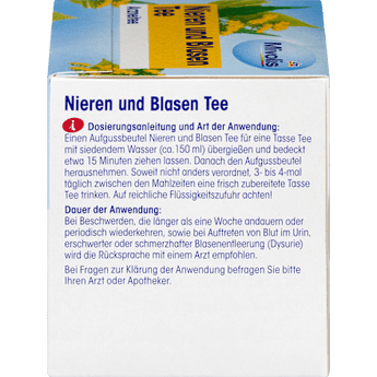 Arzneitee, Nieren & Blasen Tee (12 Beutel) Mivolis