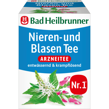 Arzneitee, Nieren - & Blasen Tee (8 Beutel), 14,4 g - VivaVoss