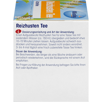 Arzneitee, Reizhusten Tee (12 Beutel) Mivolis