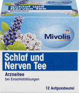 Arzneitee, Schlaf & Nerven Tee (12 Beutel), 18 g - VivaVoss