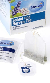 Arzneitee, Schlaf & Nerven Tee (12 Beutel), 18 g - VivaVoss