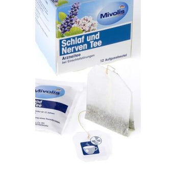Arzneitee, Schlaf & Nerven Tee (12 Beutel), 18 g - VivaVoss