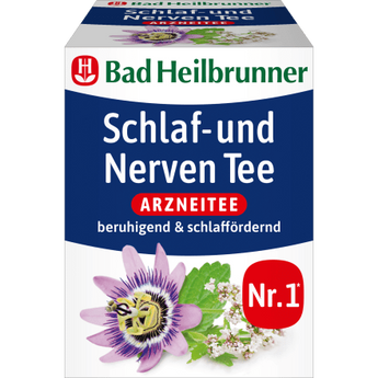 Arzneitee, Schlaf - & Nerven Tee (8 Beutel), 14 g - VivaVoss
