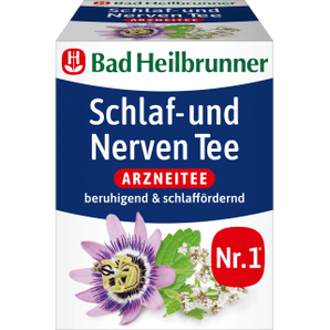 Arzneitee, Schlaf - & Nerven Tee (8 Beutel), 14 g - VivaVoss