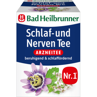 Arzneitee, Schlaf - & Nerven Tee (8 Beutel), 14 g - VivaVoss