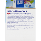 Arzneitee, Schlaf & Nerven Tee N (12 Beutel) Mivolis
