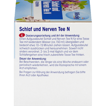 Arzneitee, Schlaf & Nerven Tee N (12 Beutel) Mivolis