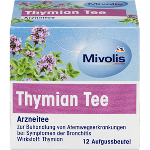 Arzneitee, Thymian Tee (12 Beutel) Mivolis