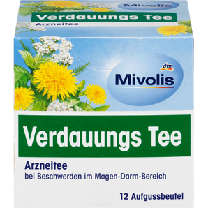 Arzneitee, Verdauungs Tee (12 Beutel), 21 g - VivaVoss
