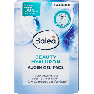 Augen Gel - Pads Beauty Hyaluron (3 Paar), 6 St Gesicht by Balea – Available at VivaVoss