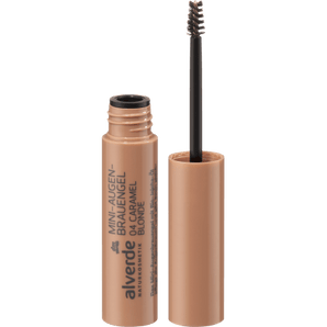 Augenbrauengel Mini 04 Caramel Blonde, 1,8 ml Augenbrauen by alverde NATURKOSMETIK – Available at VivaVoss