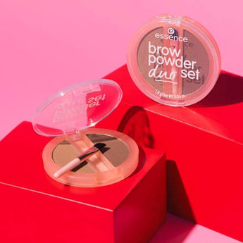 Augenbrauenpuder Duo Set 01  essence
