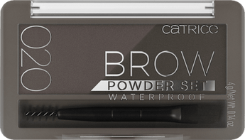 Augenbrauenpuder Set Waterproof 020 Ash Brown 