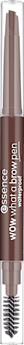 Augenbrauenstift Wow What A Brow Pen Waterproof 02 Brown essence